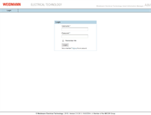 Tablet Screenshot of portal.weidmann-diagnostics.com